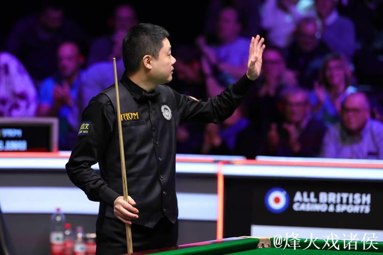 丁俊晖4-1战胜普伦 成功晋级斯诺克英格兰公开赛32强